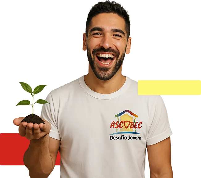 Jovem Rapaz com uniforme da ASCOBEC